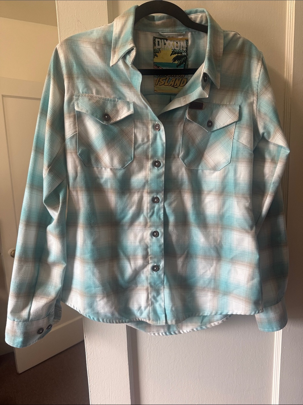 Dixxon | Woman’s ANGAGA ISLAND FLANNEL | SZ Medium | Like New